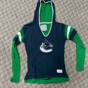 Canucks Hooded Shirt